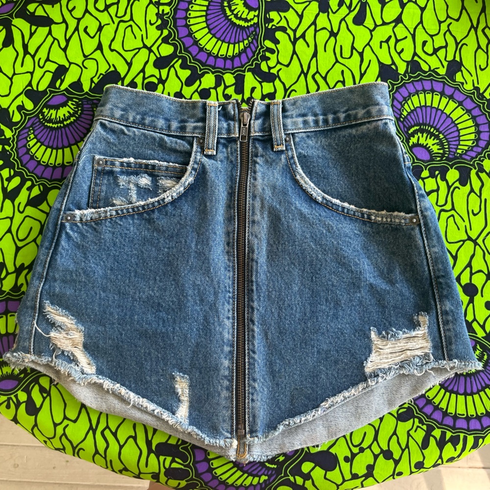 Jean carmar skirt